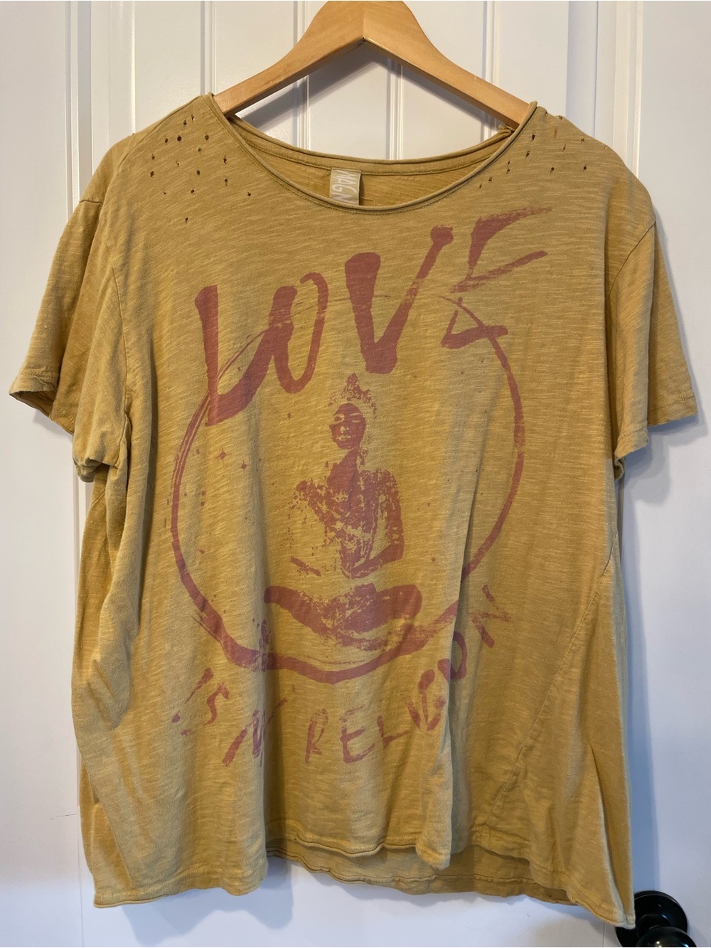 Magnolia Pearl Love is my Religion Tee